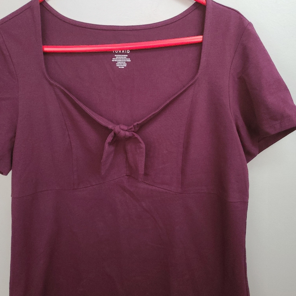 Purple shirt